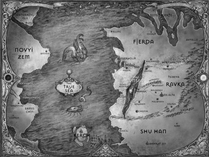 Six of Crows map